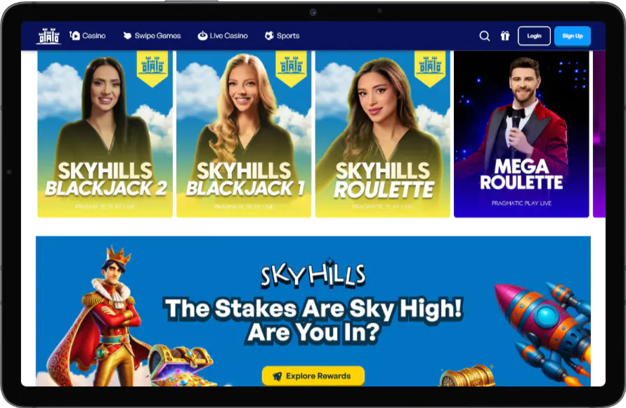 Skyhills Casino Direct Spelen image 2