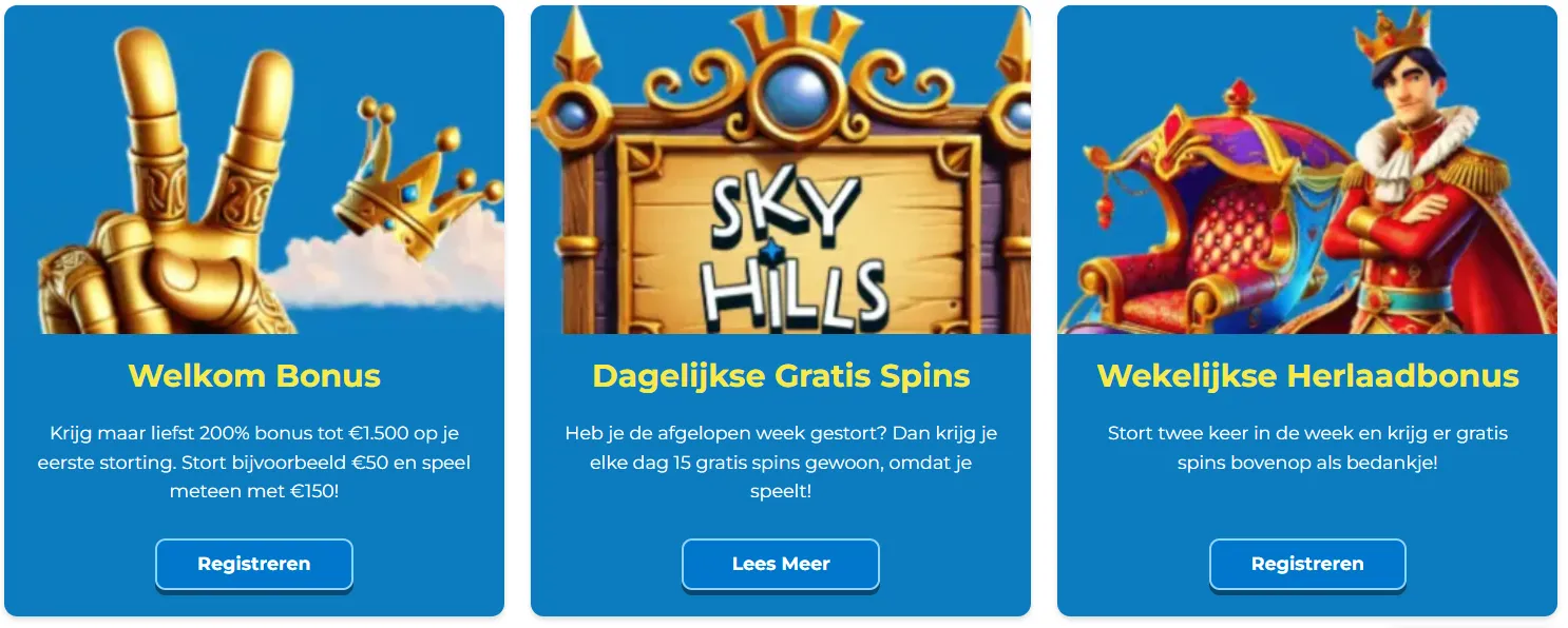 Skyhills Casino Direct Spelen image 3
